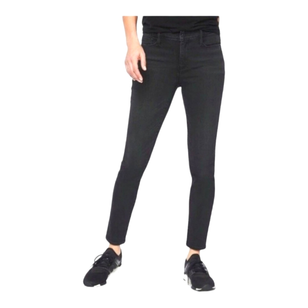 Athleta Sculptek Carbon Skinny Jeans Size 6